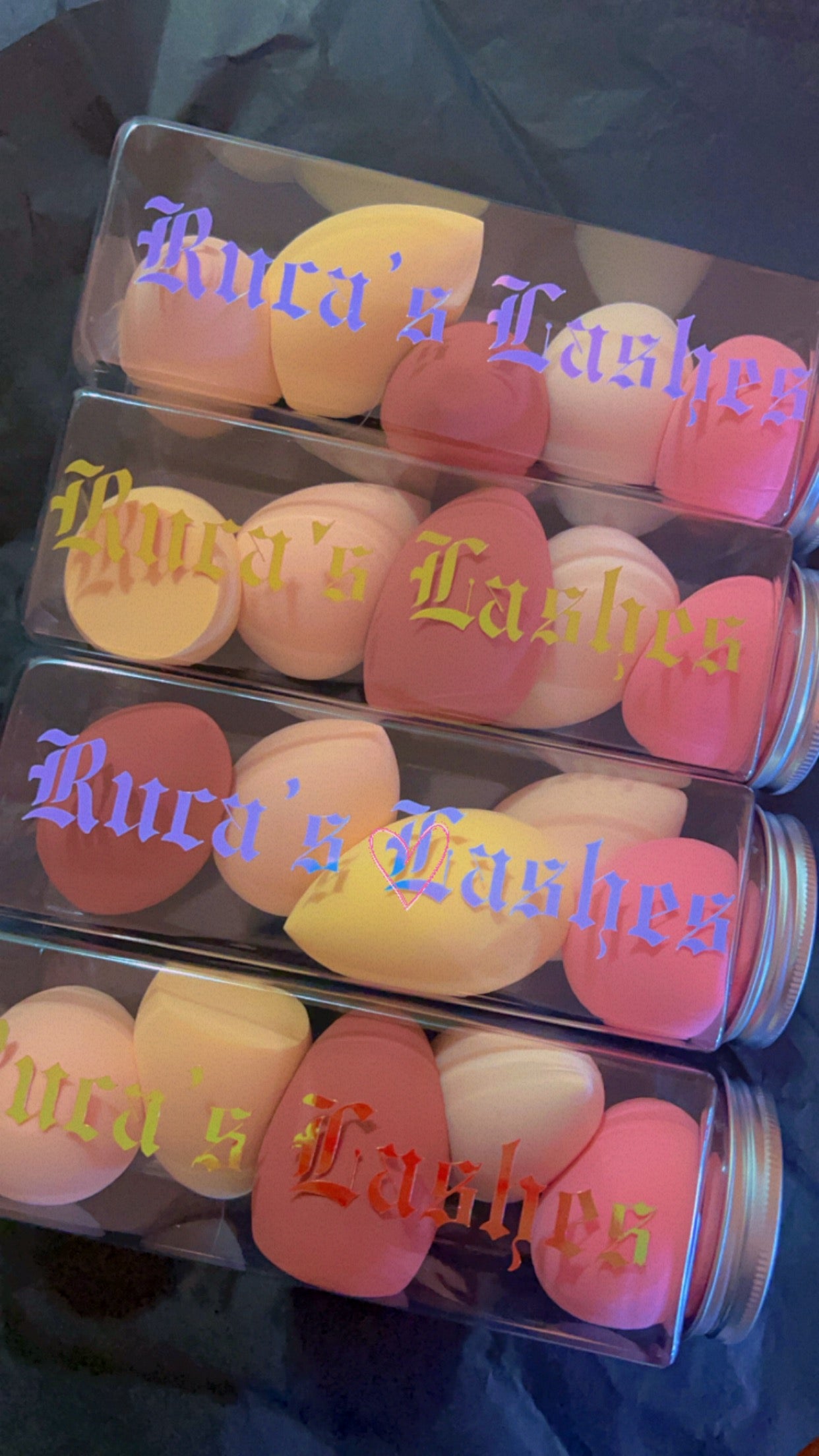 Ruca's Lashes 5 Pcs Makeup Sponge